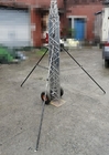 20m telecom tower winch up lattice tower sectional aluminum lattice tower self support tower antenna tower